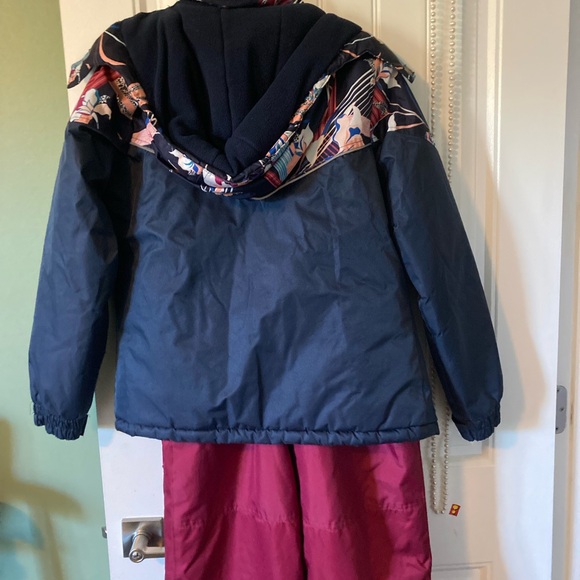 Girls Zero Zone snow suit - Picture 5 of 5